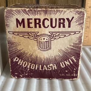 Mercury Photo Flash - Original Box - Universal Camera Corp - Untested